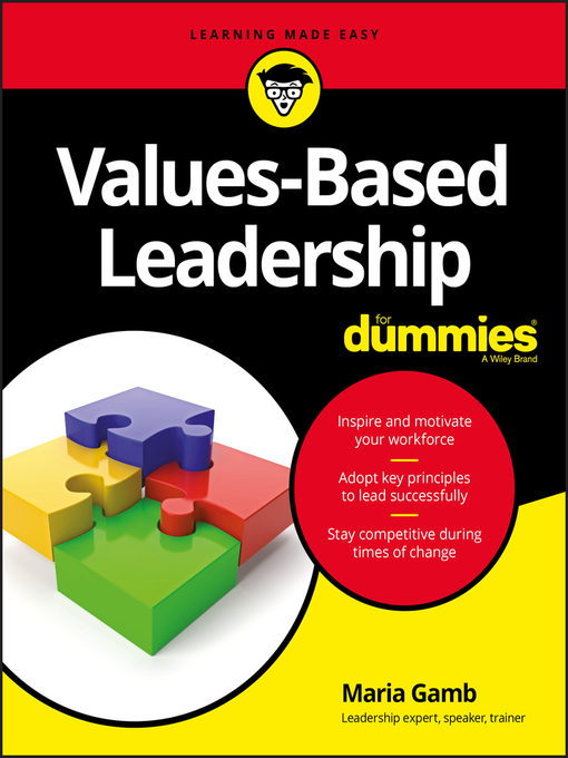 Title details for Values-Based Leadership For Dummies by Maria Gamb - Wait list